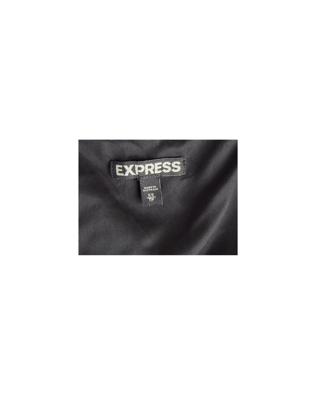 Express Black and Red Floral Dress - Size XS
