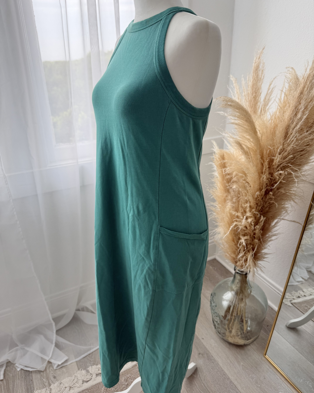 BP. Teal Midi Length Dress - Size M