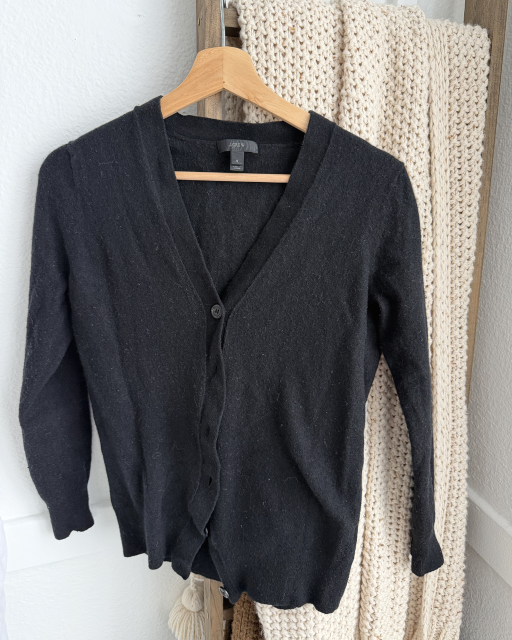 J.Crew Black Cardigan - Size S