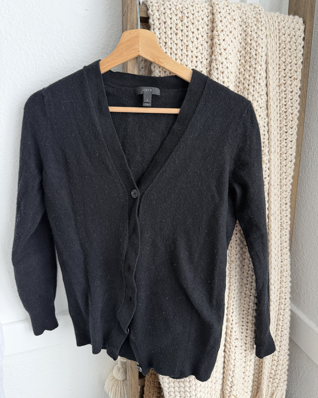 J.Crew Black Cardigan - Size S
