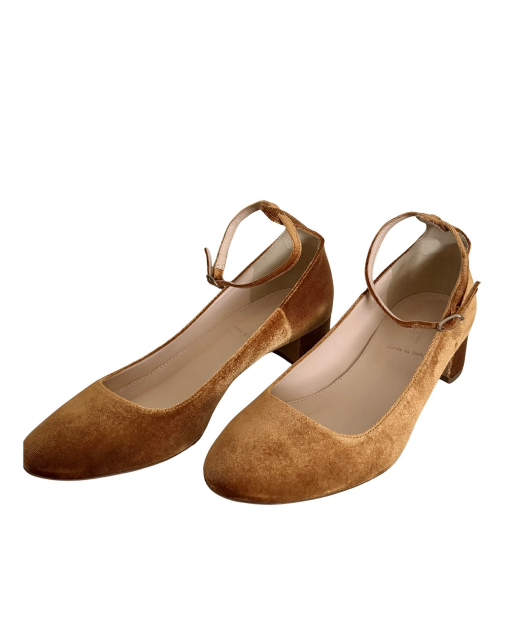 J.Crew Velvet Kitten Heels