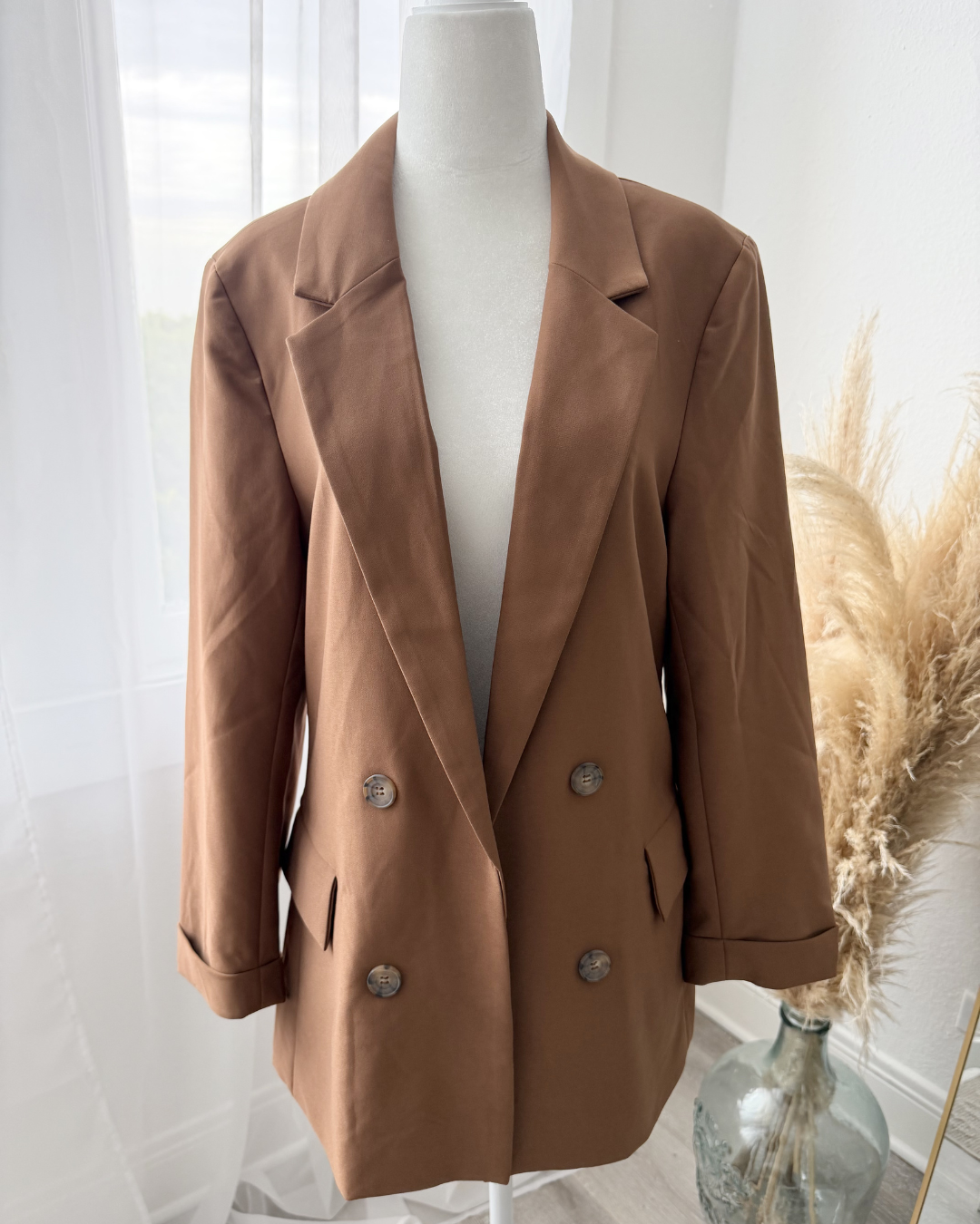 Brown Blazer - Size L