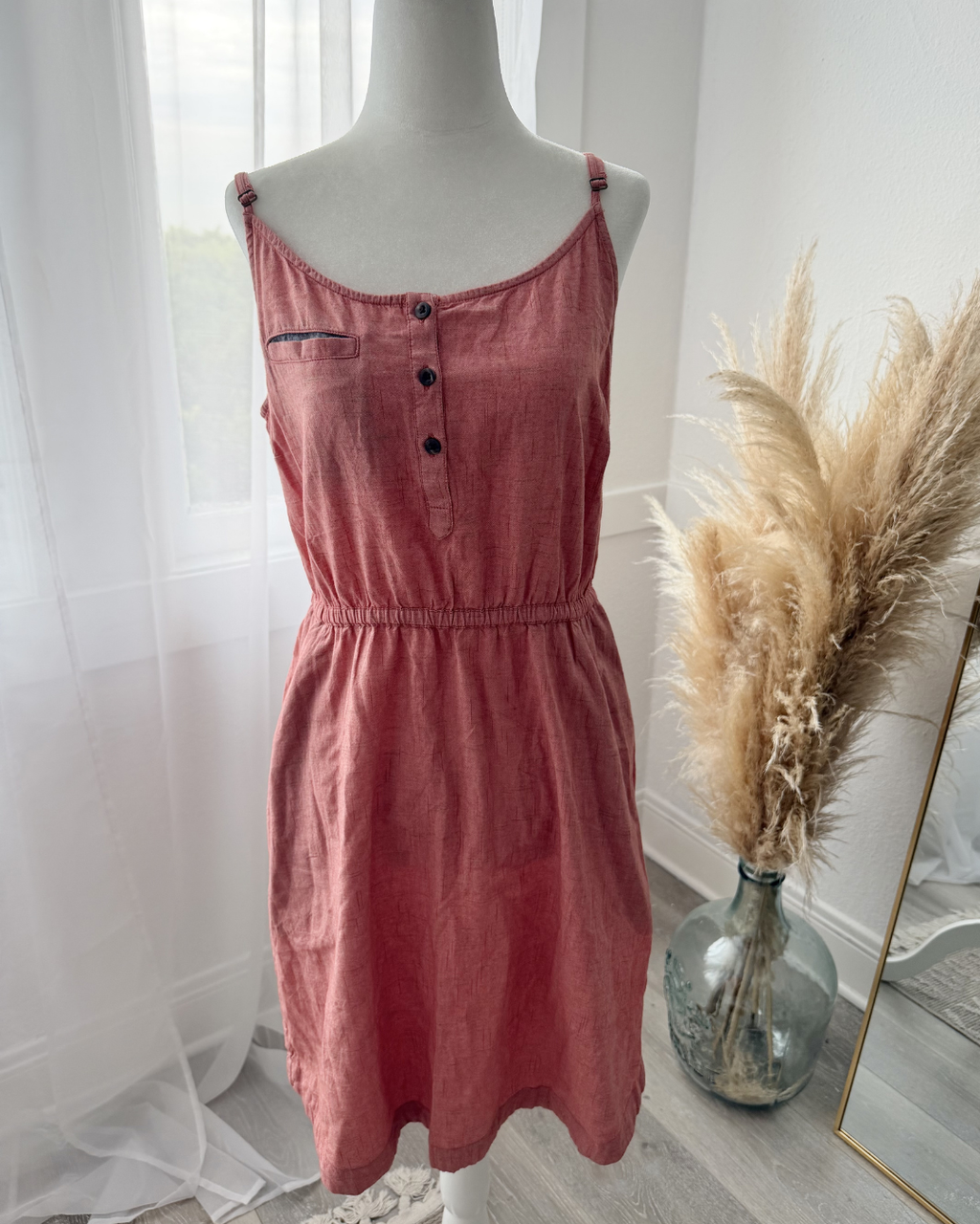 Coral Dress - Size M