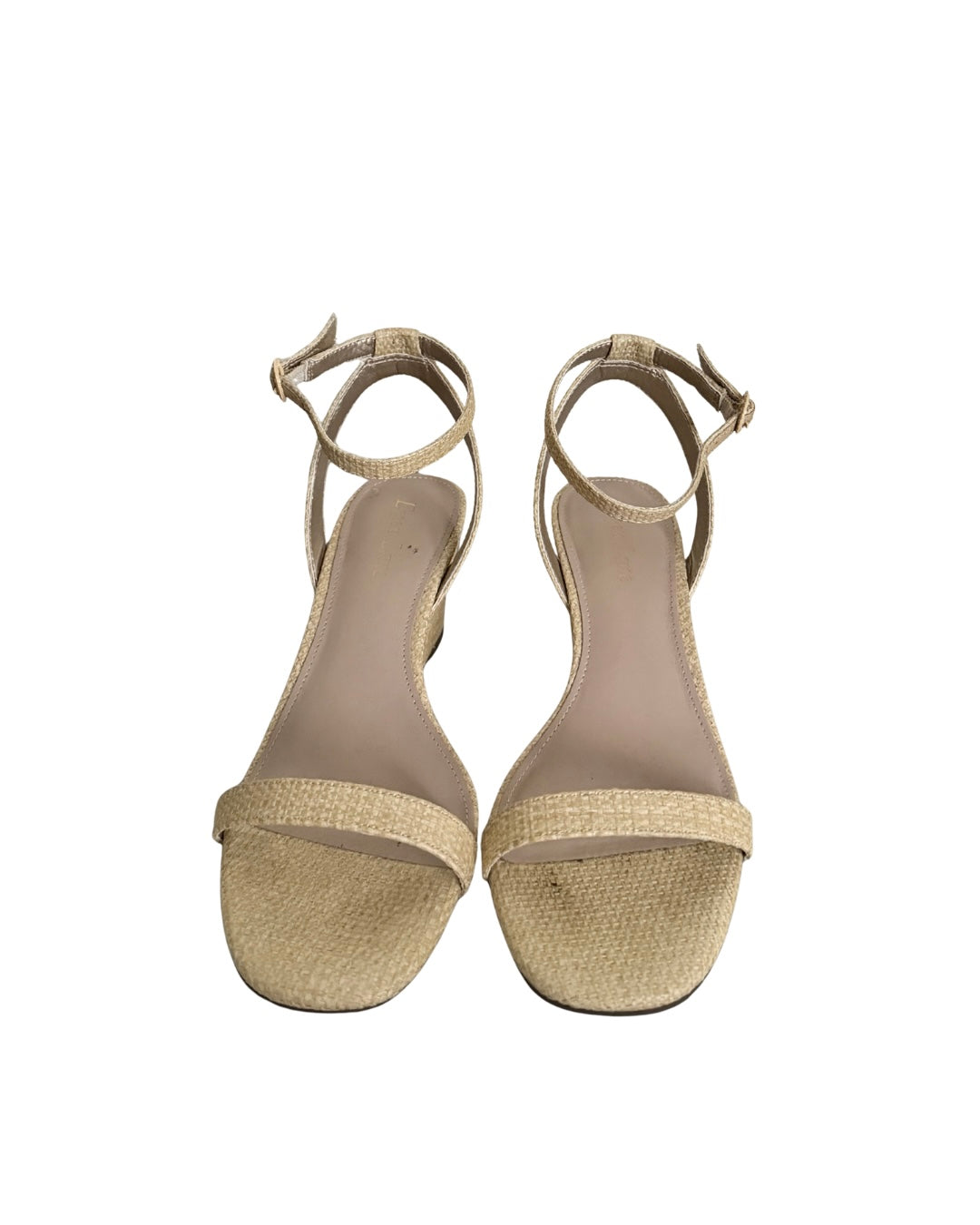 Essex Lane Beige Wedge Pump