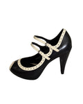 Via Spiga Vintage Black Heels - Size 8.5
