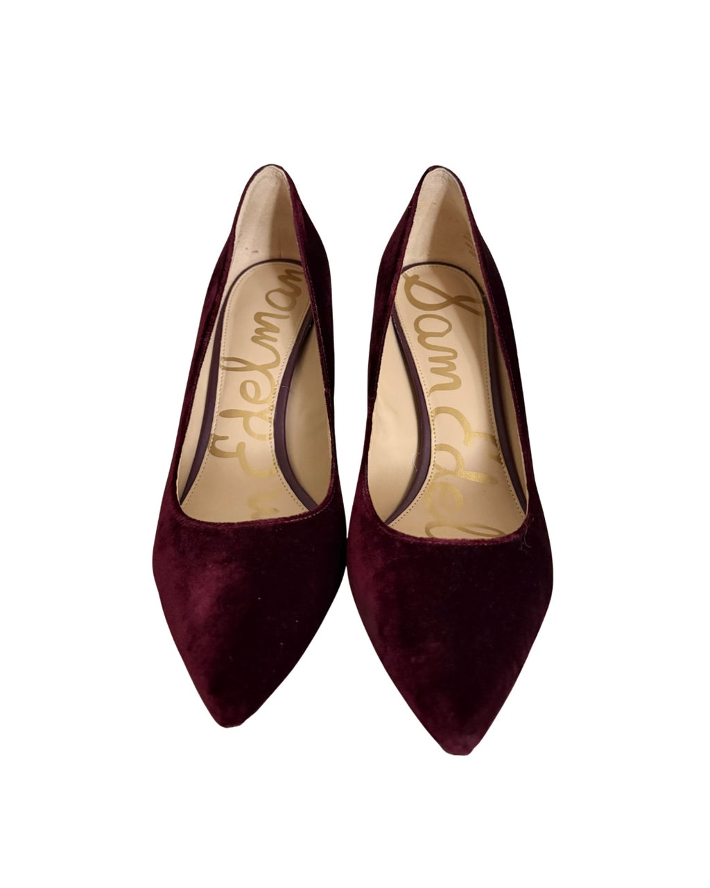 Sam Edelman Velvet Heels - Size 8