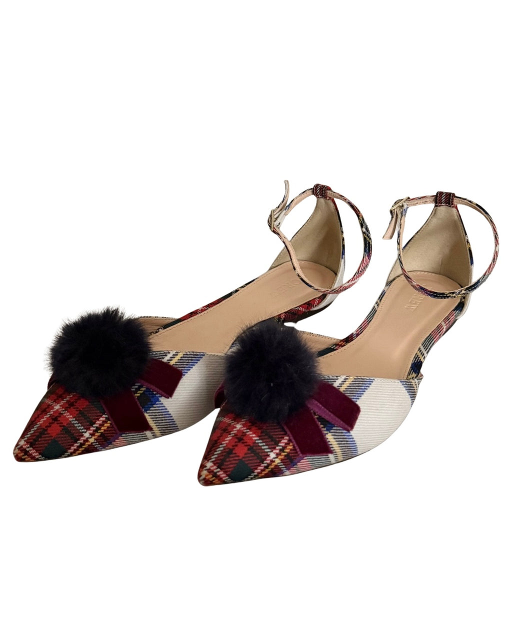 J.Crew Plaid Flats - Size 8