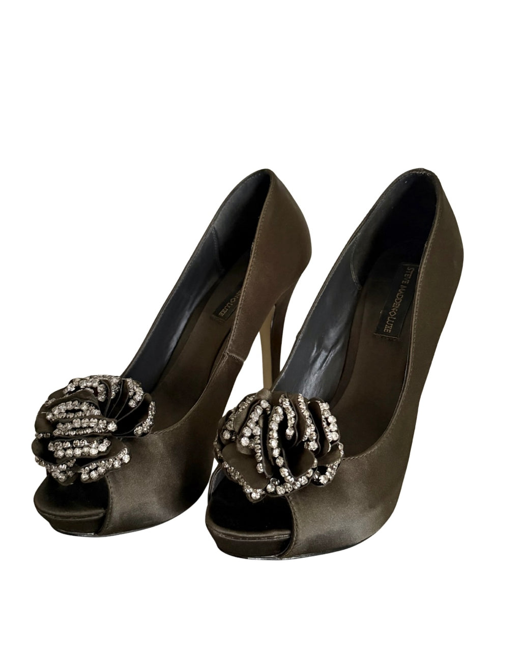 Steve Madden Luxe Satin Heel - Size 9