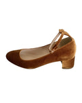 J.Crew Velvet Kitten Heels