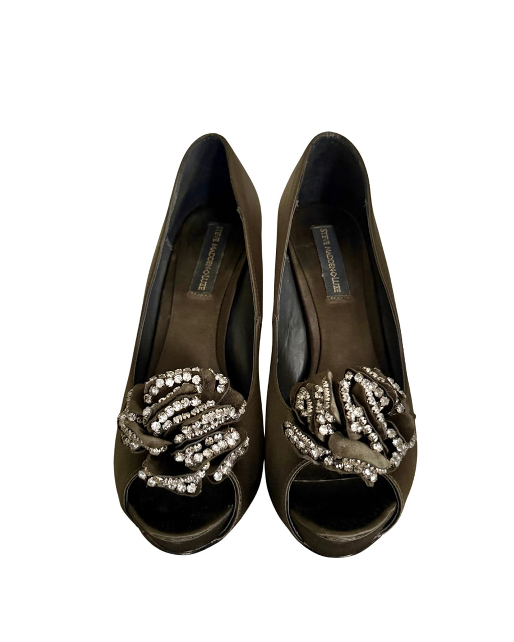 Steve Madden Luxe Satin Heel - Size 9